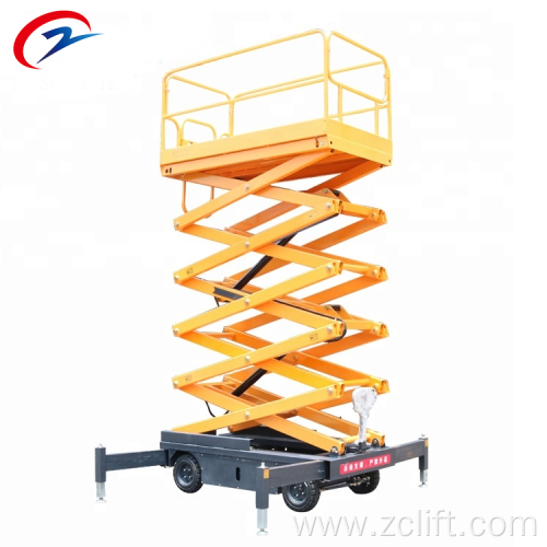 Aluminium Lightweight Mobile Scissor Lift Table